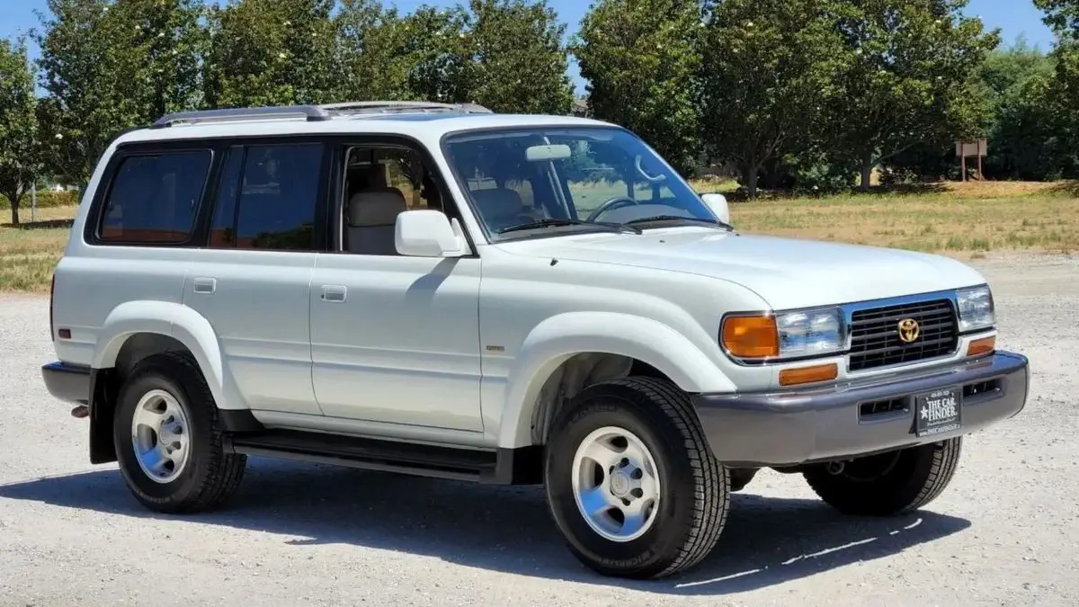 Toyota Land Cruiser 80 aukcionas