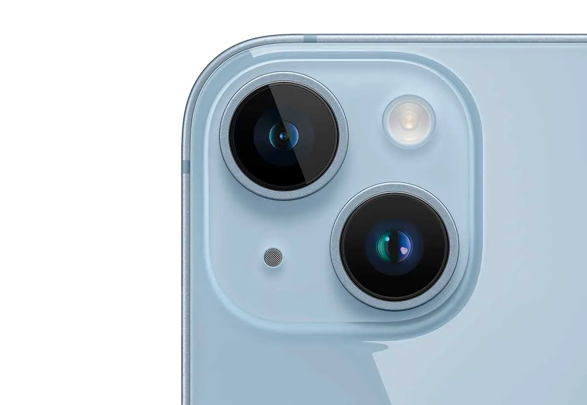 iPhone objektyvo jutikliai