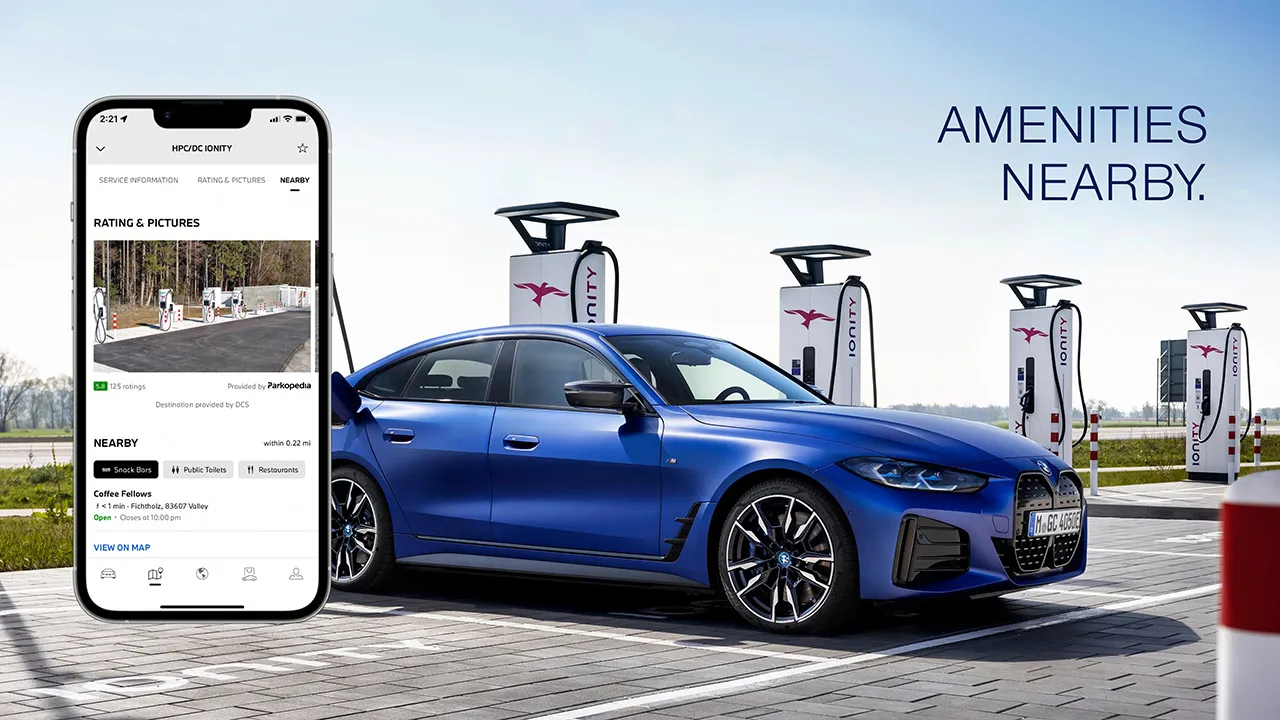 Atnaujinta BMW programėlė