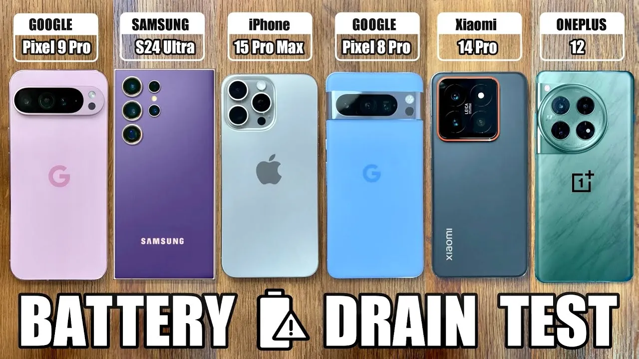 Baterijų ištvermingumo testas TechDroider
