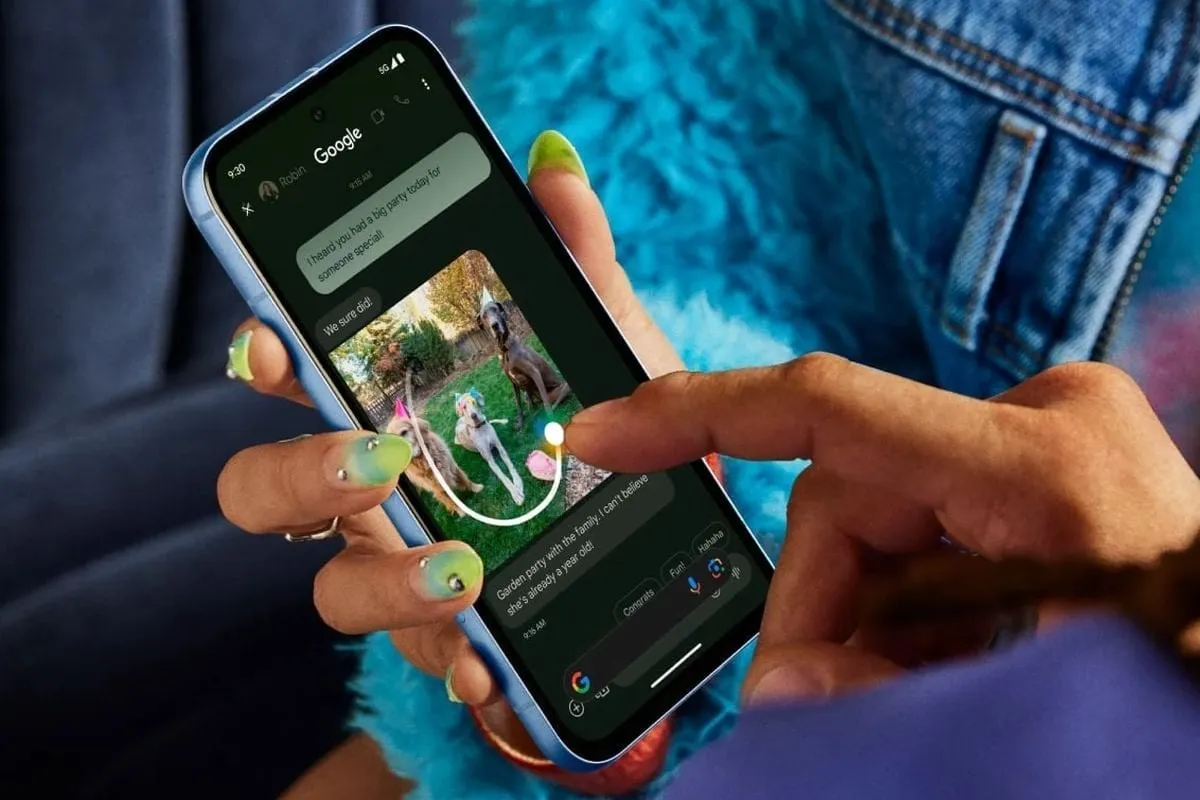 Circle to Search atkeliauja į A seriją