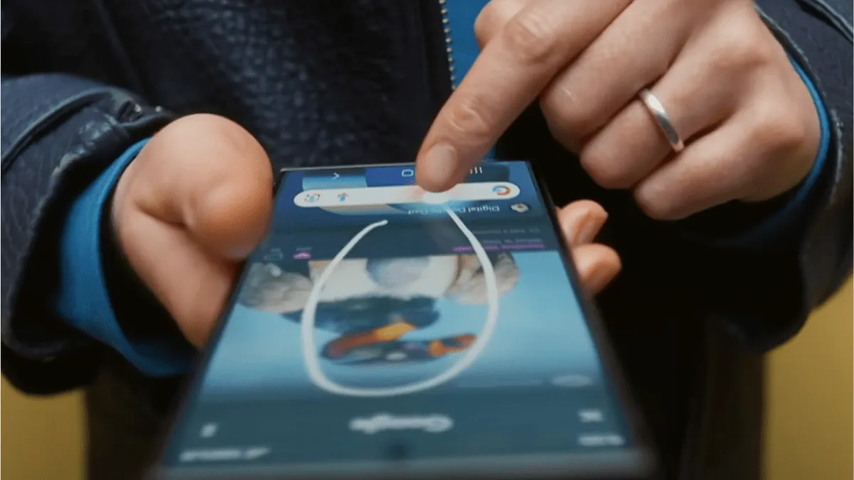 Circle to Search funkcija Samsung