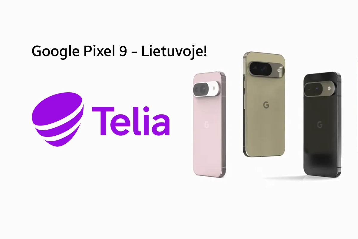 Google Pixel 9 Lietuvoje