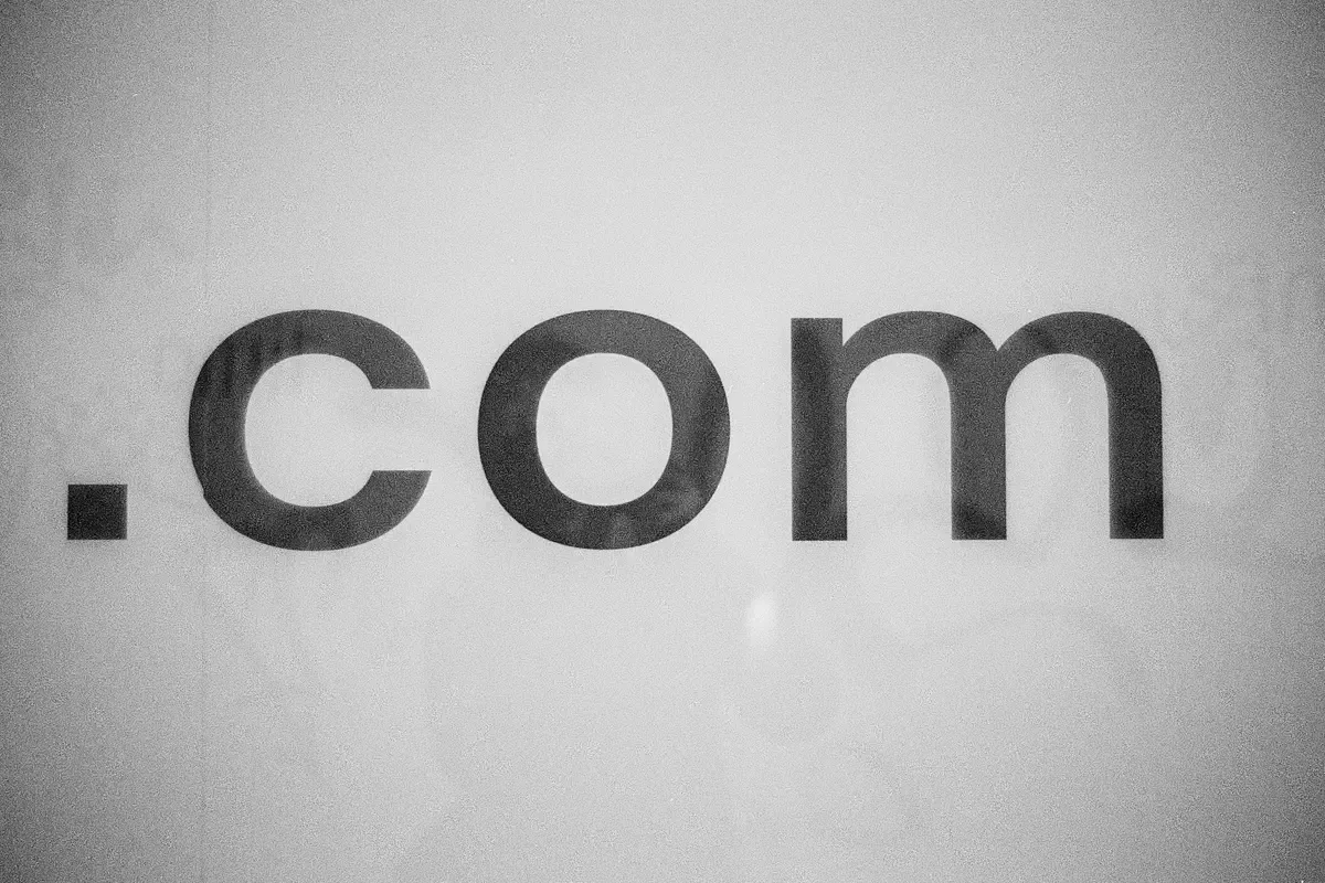 Ką reiškia .com domenas?