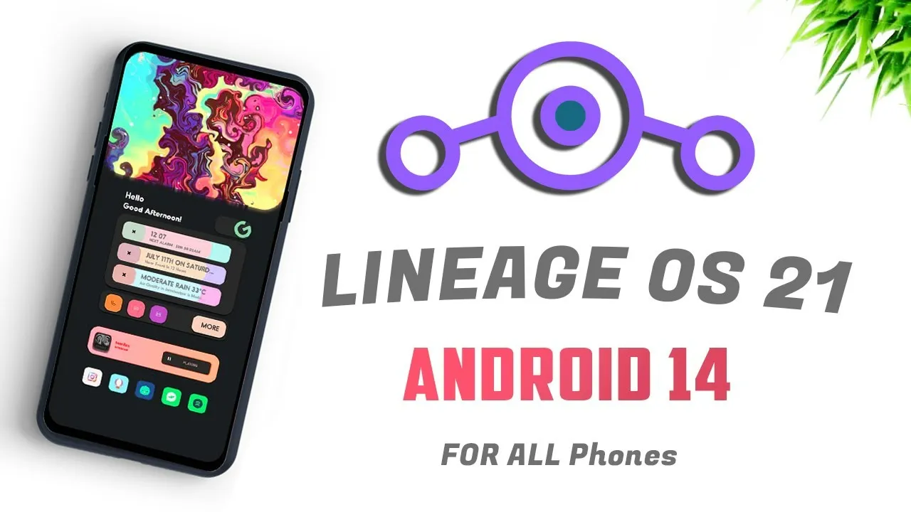 LineageOS 21 su Android 14