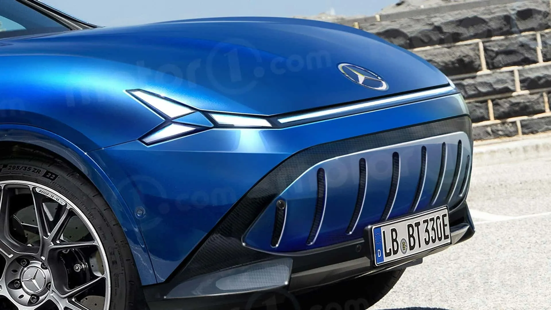 Naujas AMG superautomobilis (motor1 vizualizacija)