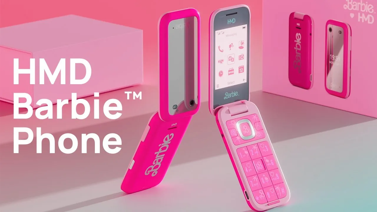 Nokia 2660 Flip Barbie telefonas 3