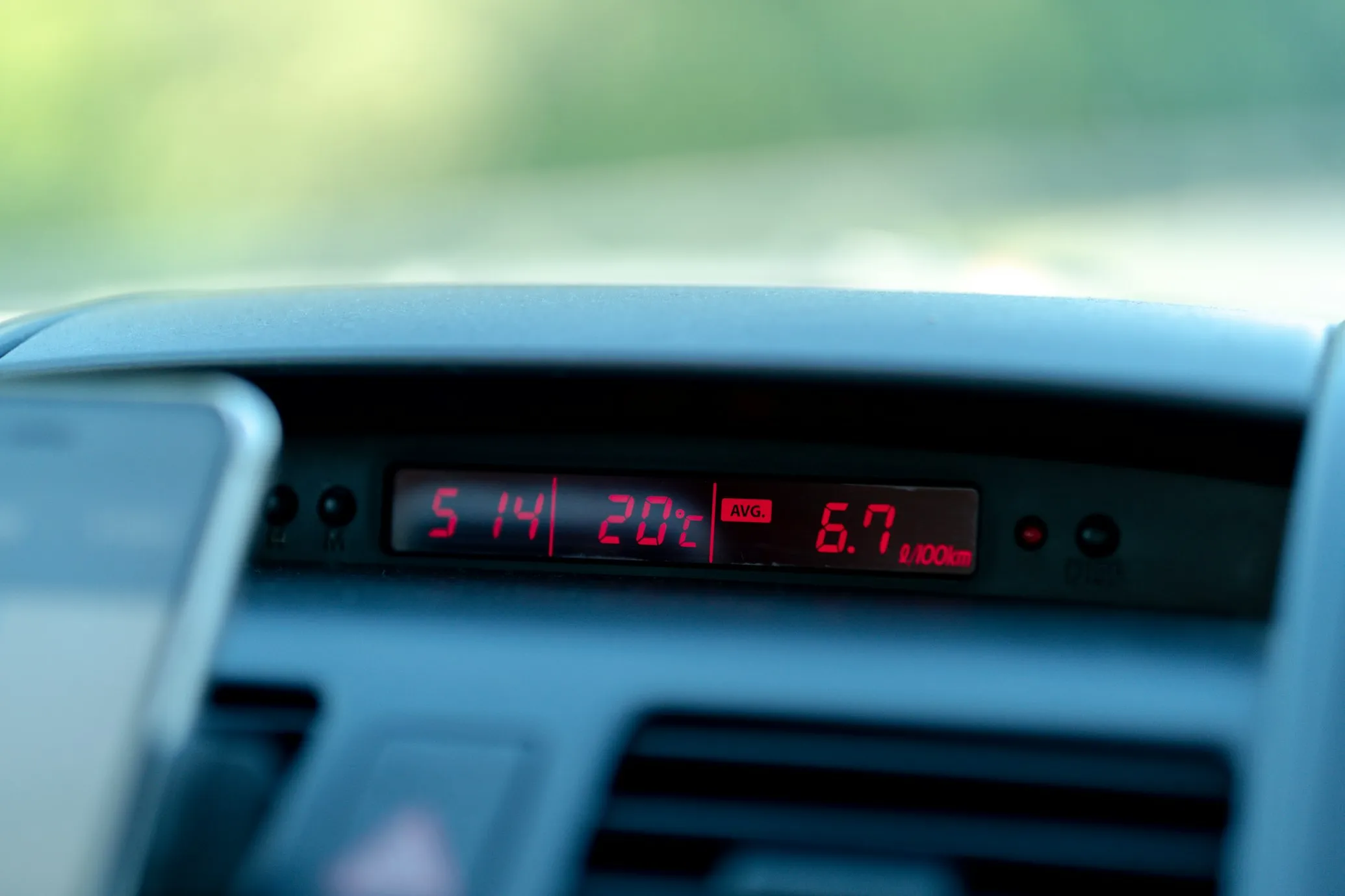 Padidėjusios automobilio kuro sąnaudos