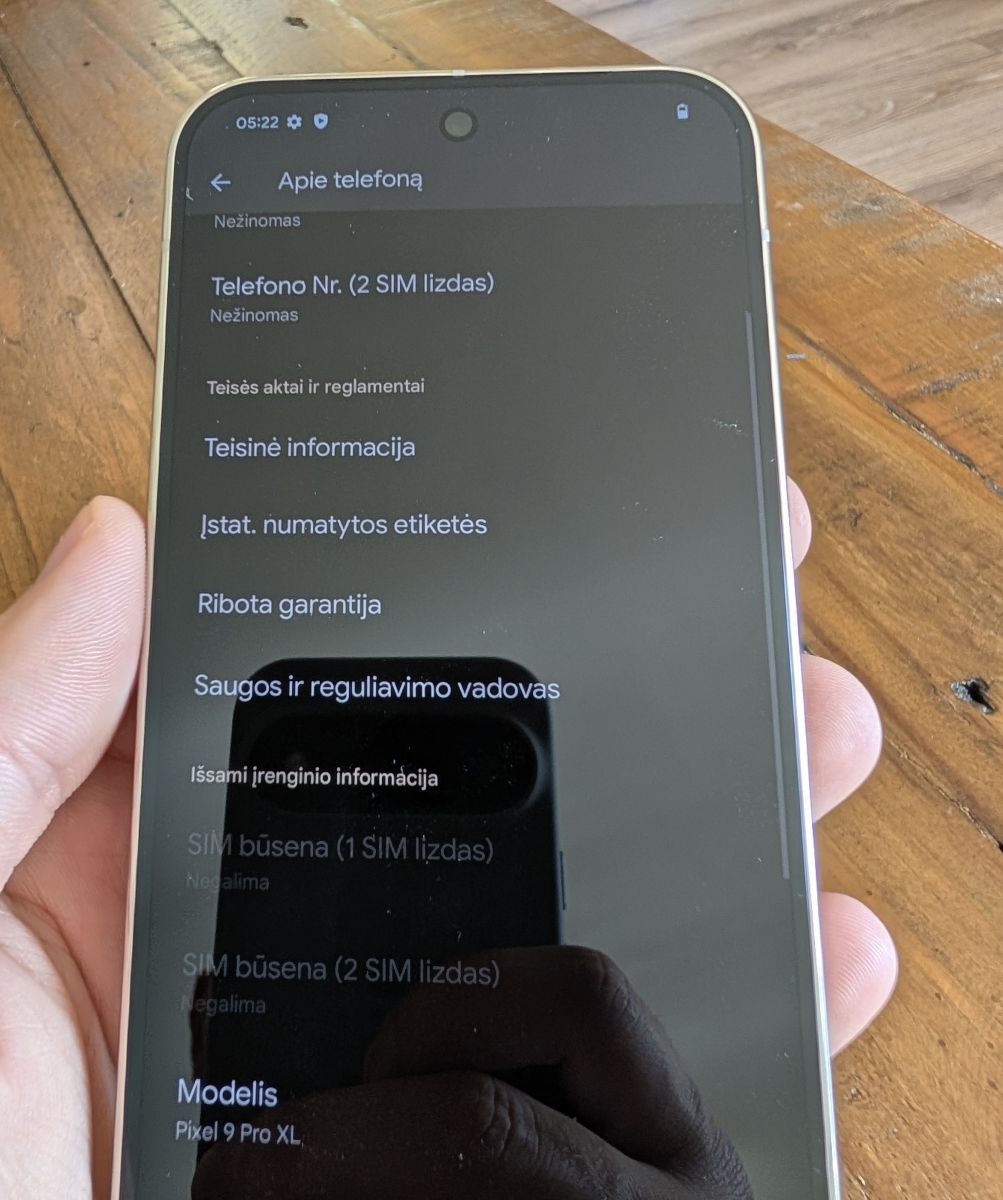 Pixel 9 PRO XL apžvalga 5