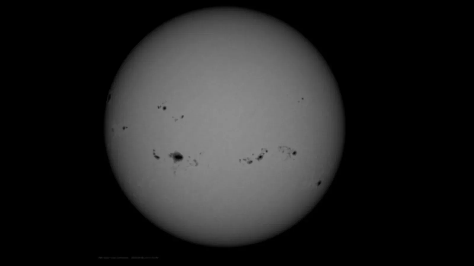 Saulės dėmės / NASA nuotr.