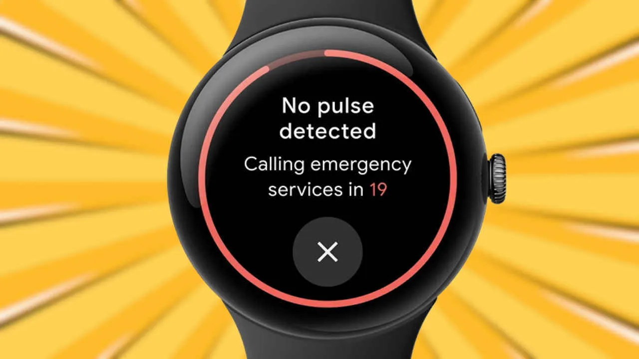 The Pixel Watch 3 pulso aptikimas