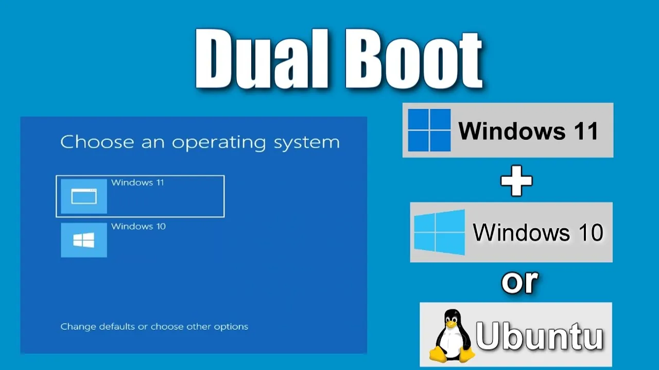 Windows ir Linux viename kompiuteryje