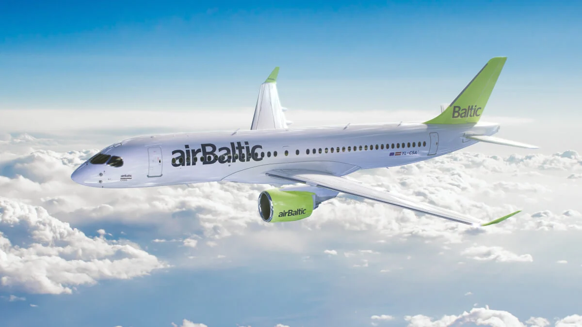 airBaltic lėktuvai