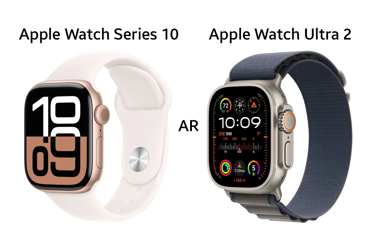 Apple Watch Ultra 2 ar Watch Series 10