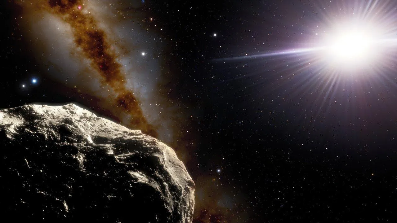 Asteroidas praskries pro Žemę