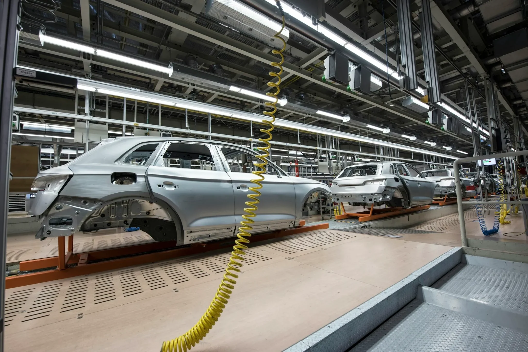 Audi gamykloje streikas