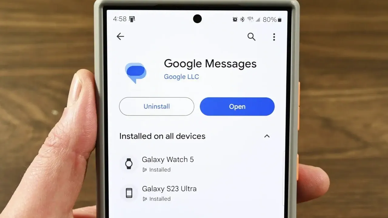 Google Messages apsauga nuo nepageidajamų pranešimų