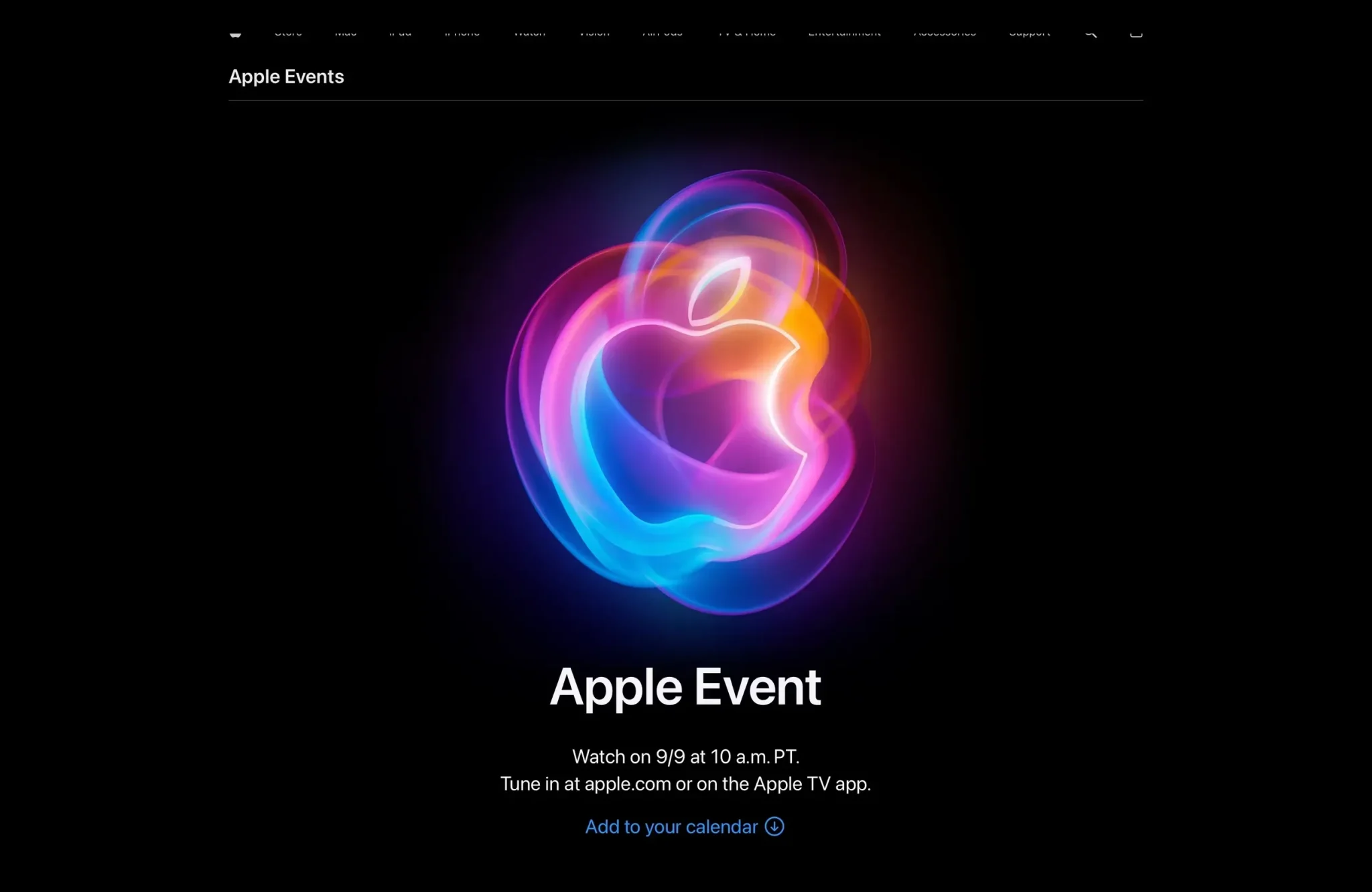 It's Glowtime Apple