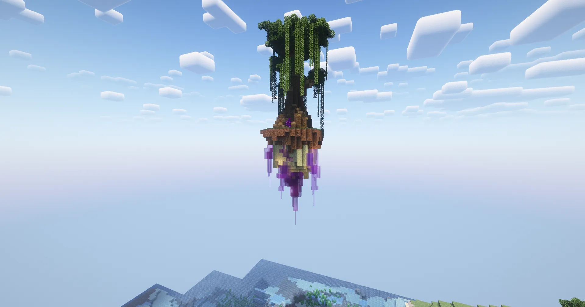 Minecraft žemėlapio pabaiga