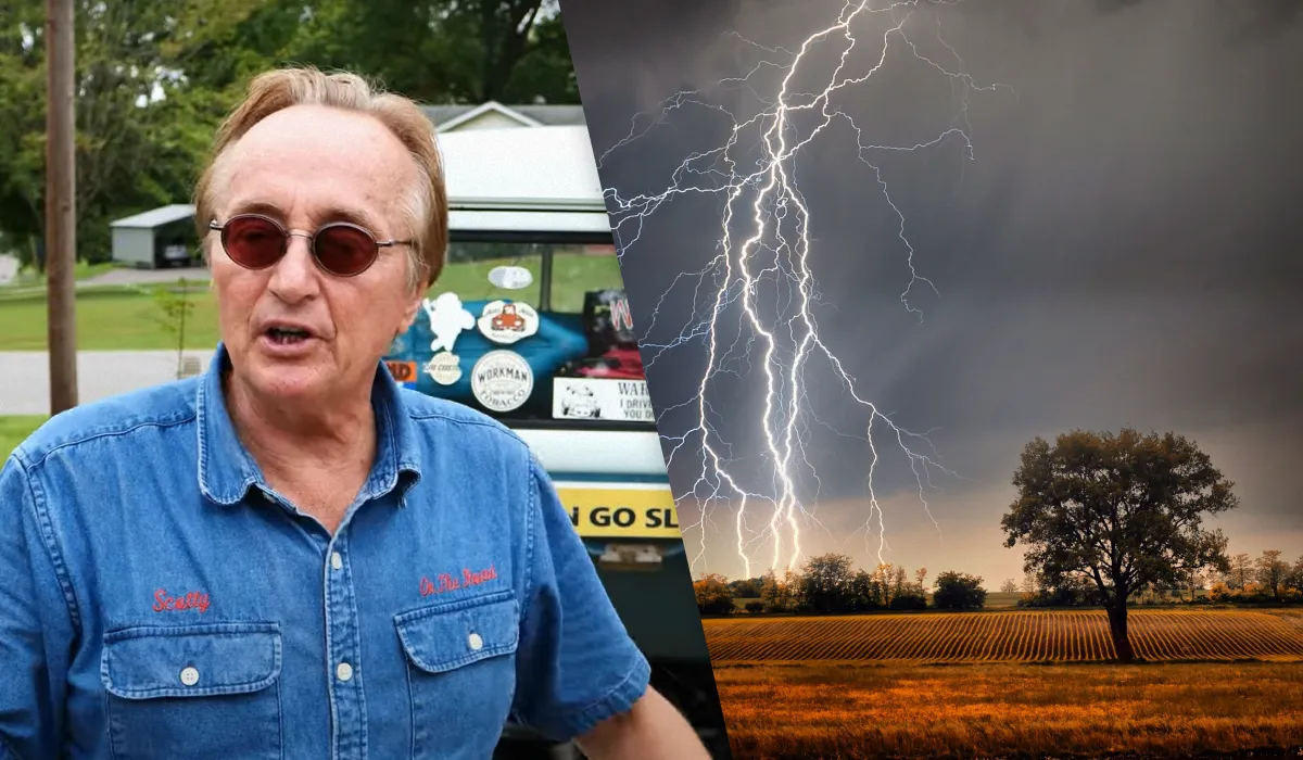 Scotty Klimer apie pasislėpimą automobilyje nuo žaibų