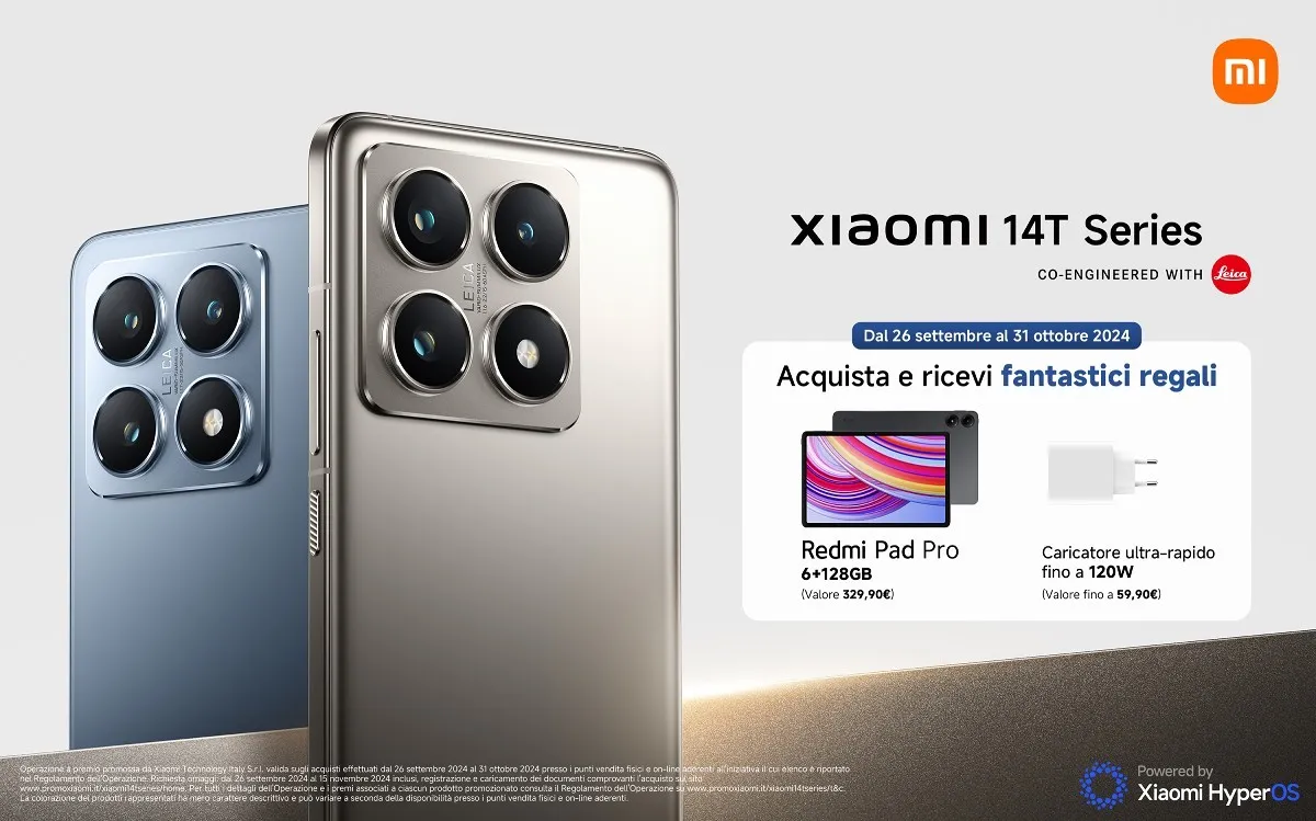 Xiaomi 14T su priedais