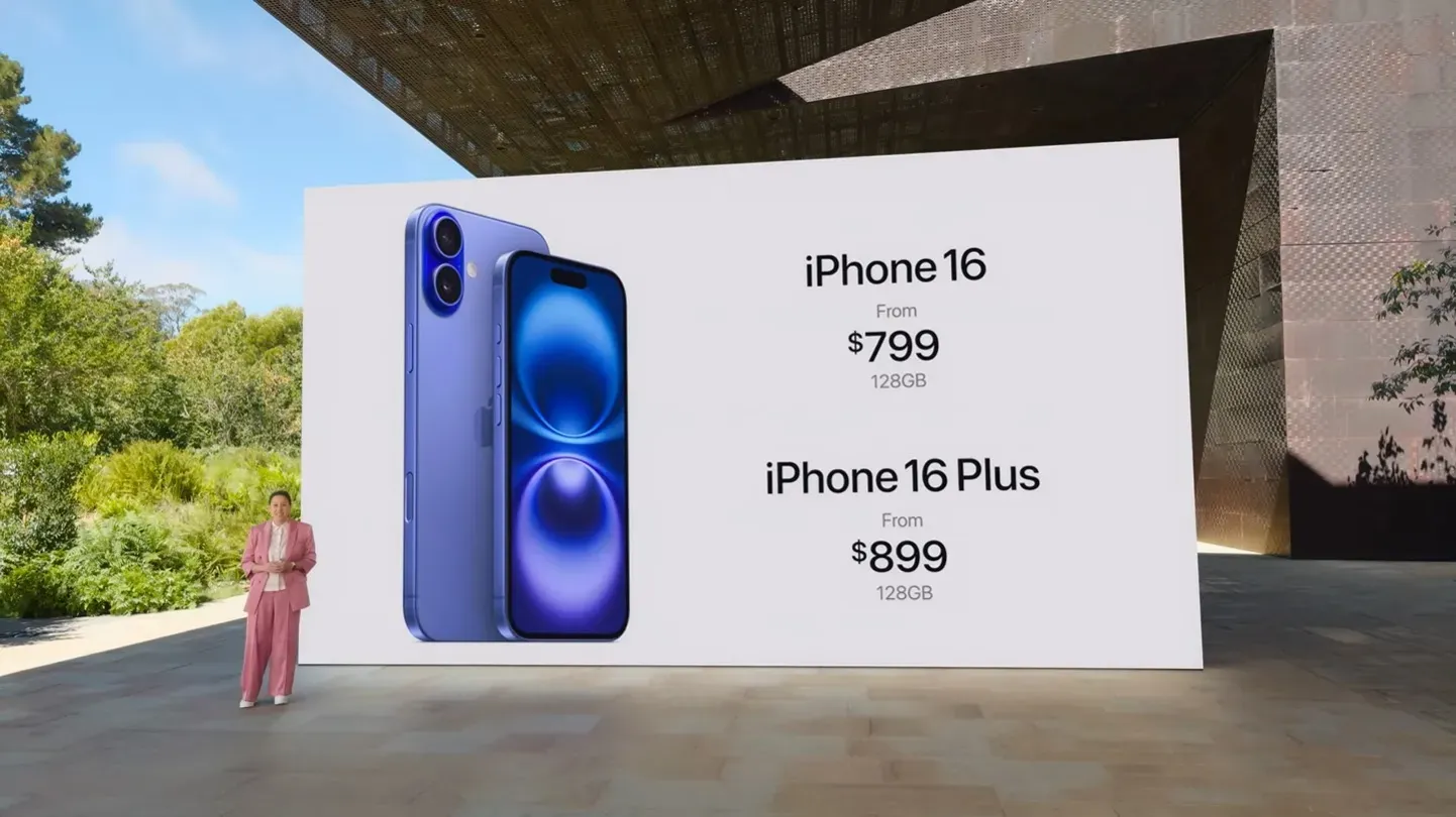 iPhone 16 telefonų kainos