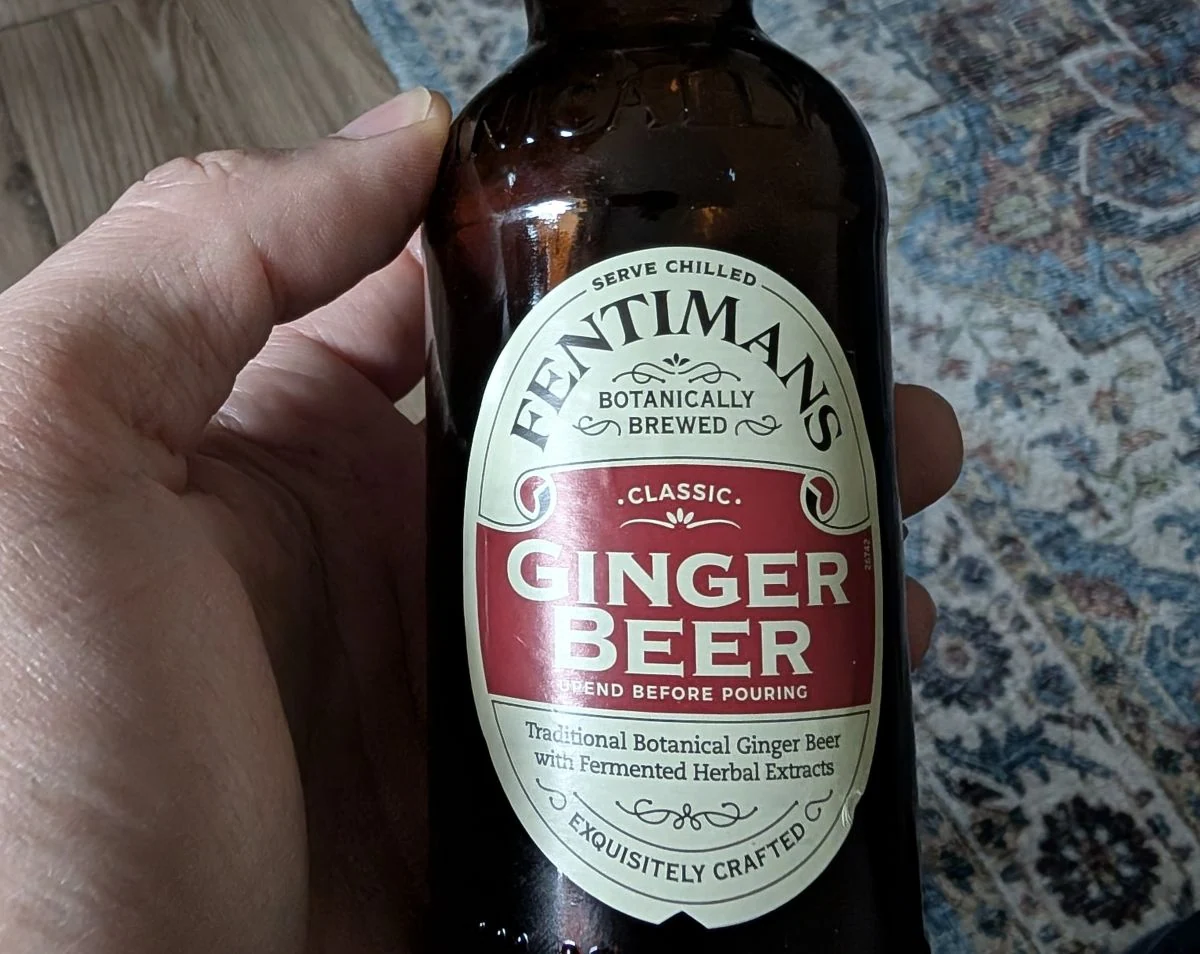 Fentimans Ginger Beer etiketė / Kaipkada.lt nuotr.