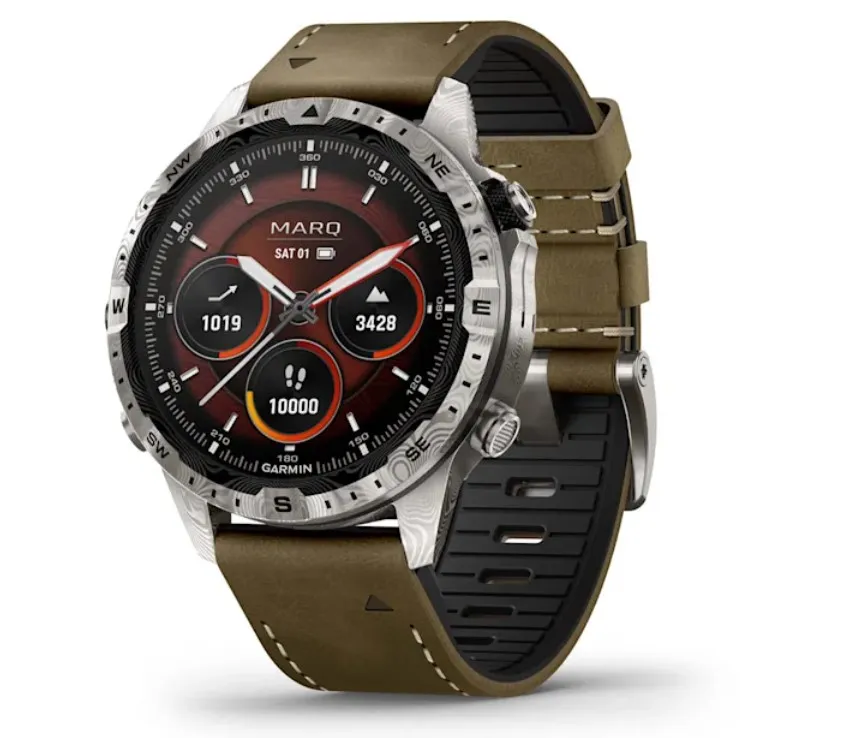 MARQ Adventurer (Gen 2) Damascus Steel Edition / Garmin nuotr.