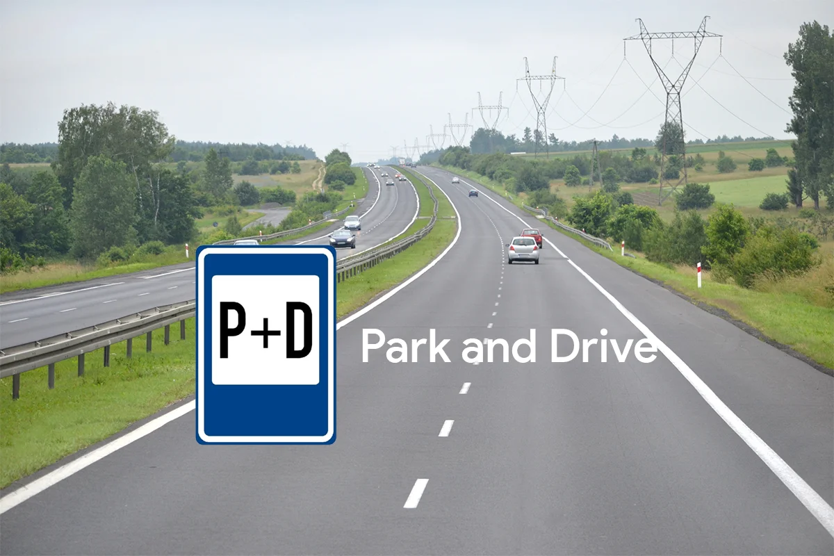 Park and Drive ženklas Čekijoje