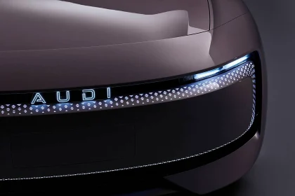 Nuostabi AUDI E elektromobilio koncepcija.