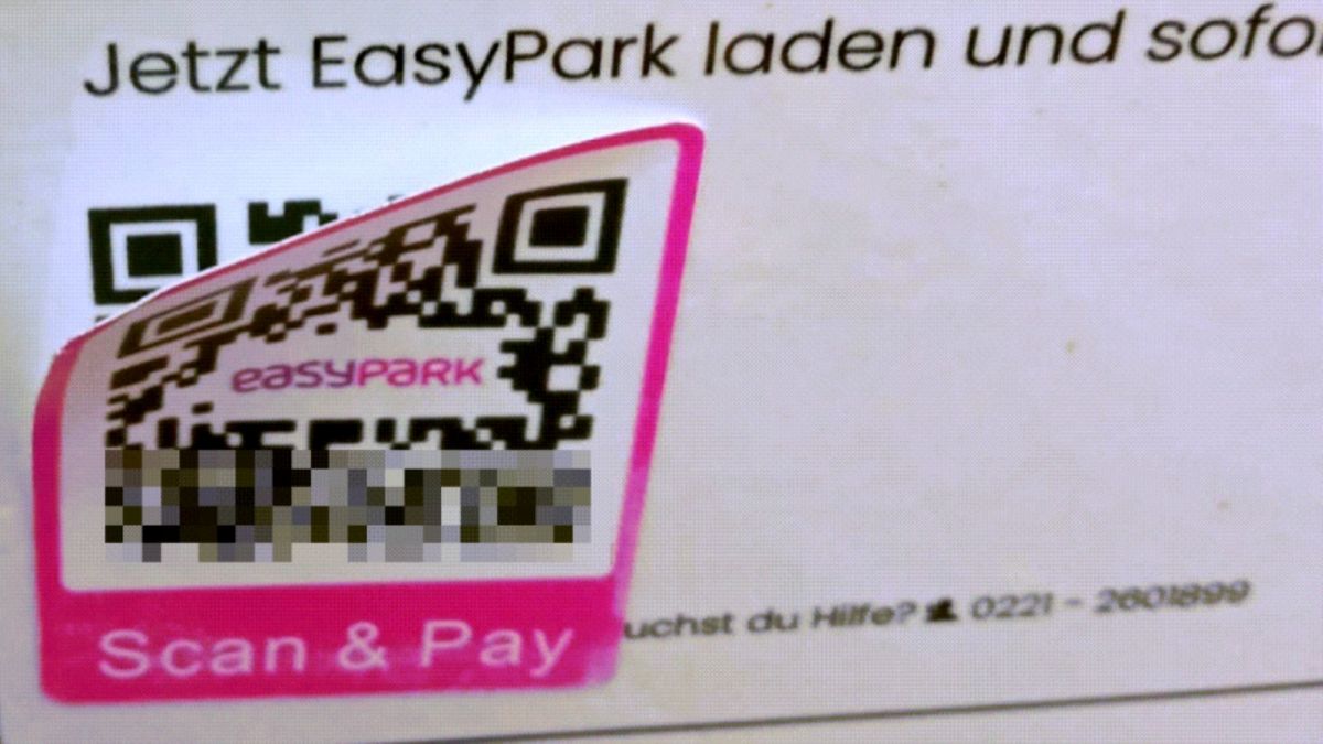 Apgaulė Vokietijoje prie automobilių parkomatų