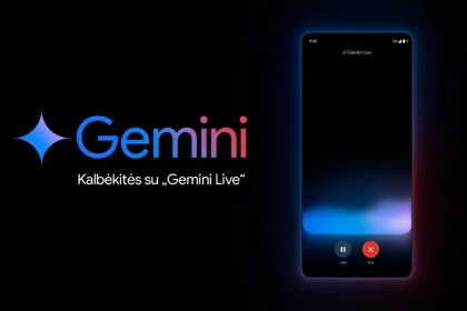 Gemini Live lietuvių
