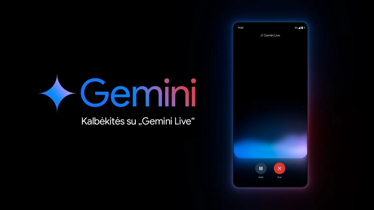 Gemini Live lietuvių