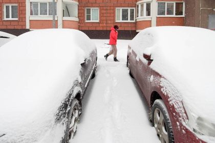 Geriausias automobilio parkavimas žiemą