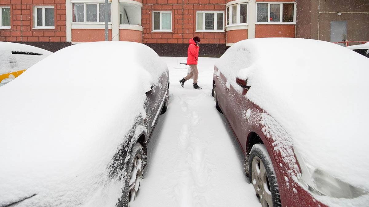 Geriausias automobilio parkavimas žiemą