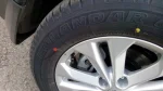 Ką reiškia raudoni ir geltoni taškai ant automobilio padangų