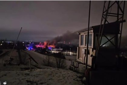 Nukritęs DHL lėktuvas