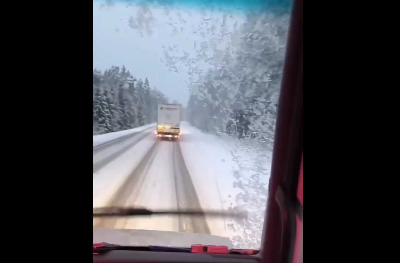 Pirmasis didesnis sniegas Lietuvoje