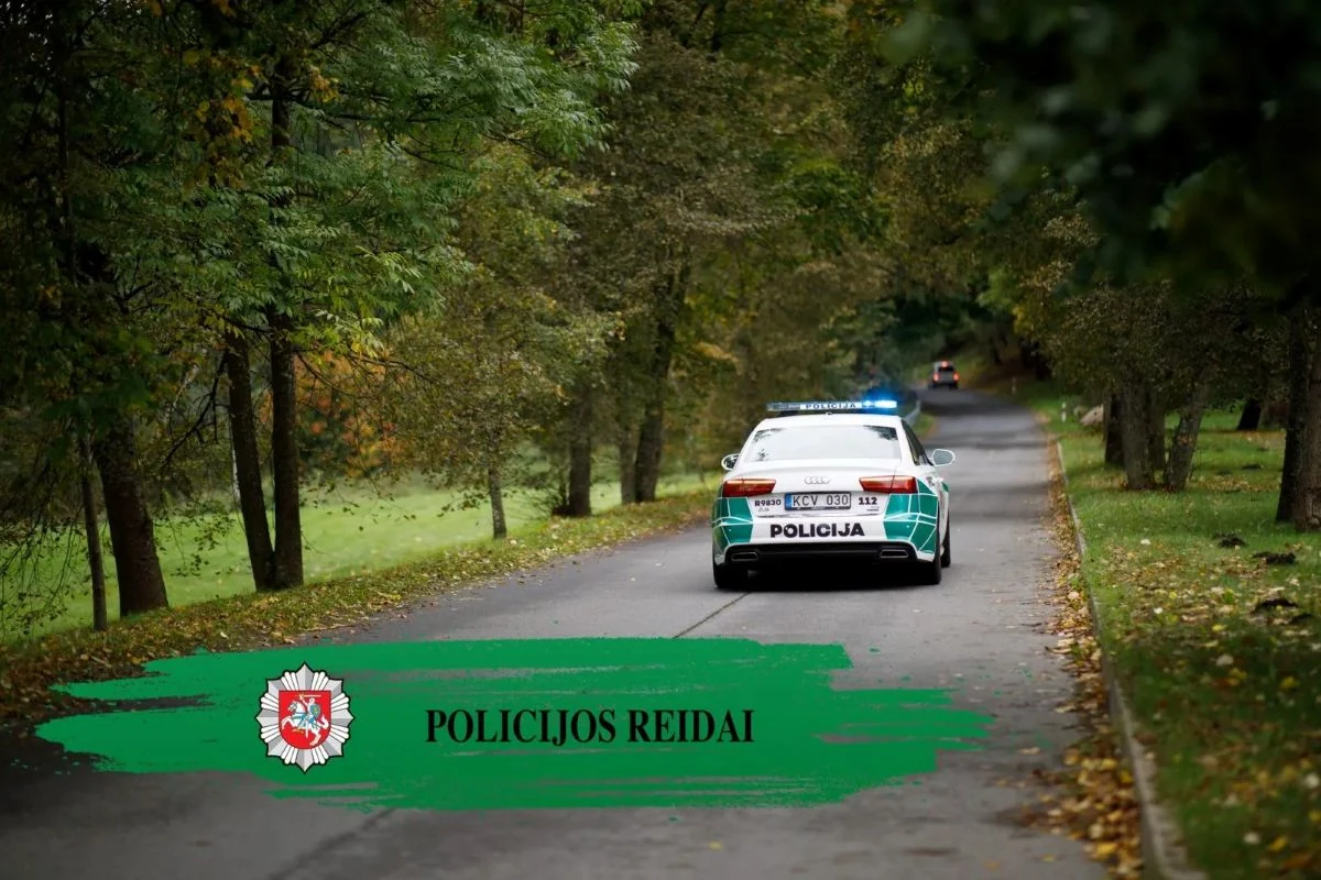 Policijos reidai lapkritį