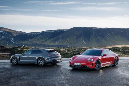 Porsche atnaujino Taycan 4 & Taycan GTS modelius