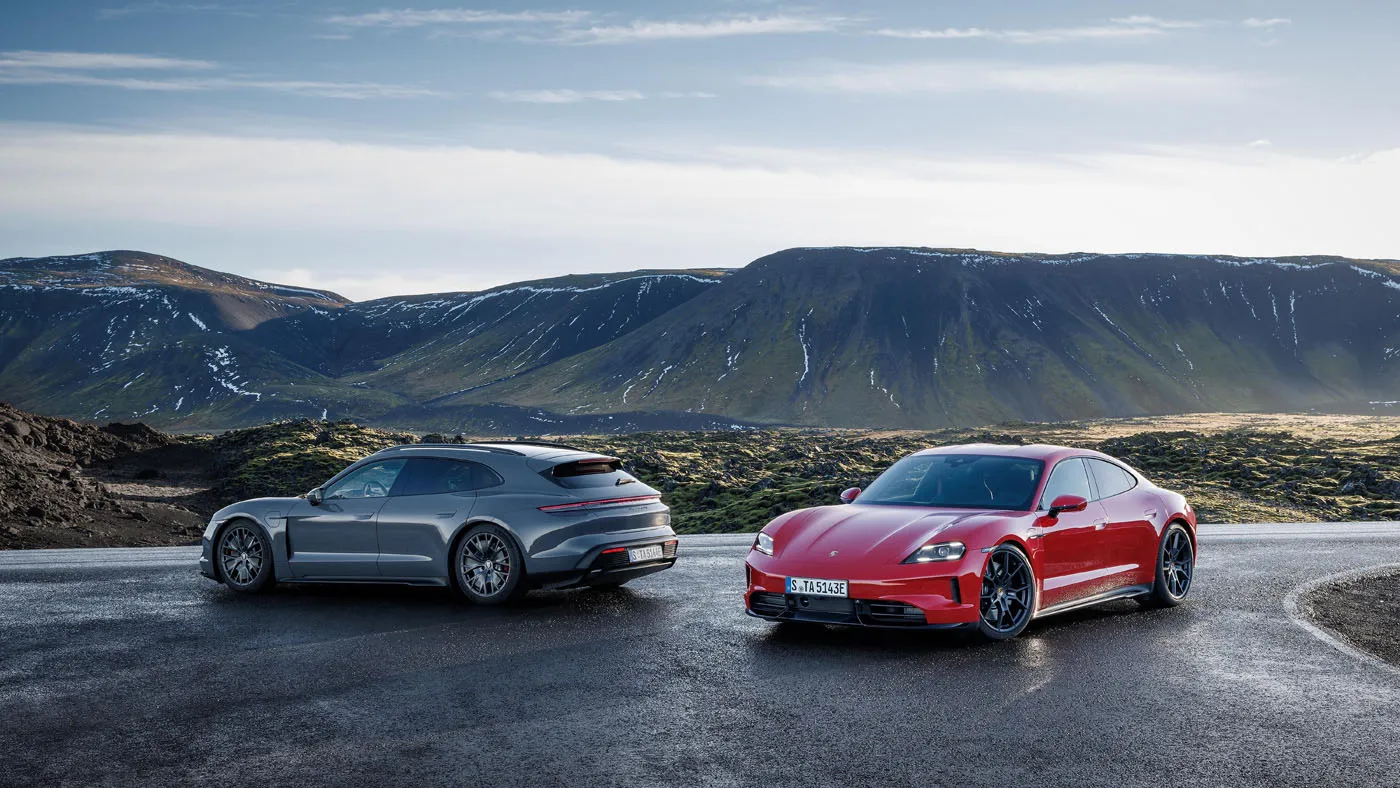 Porsche atnaujino Taycan 4 & Taycan GTS modelius