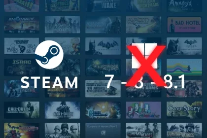 Steam nutraukia Windows 7 ir 8 palaikymą