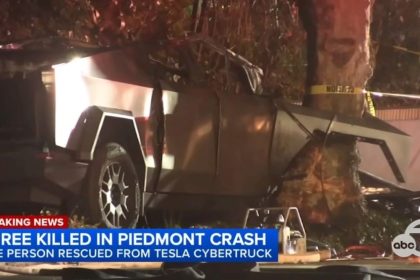 Tesla avarija pareikalavo aukų / ABC7 News