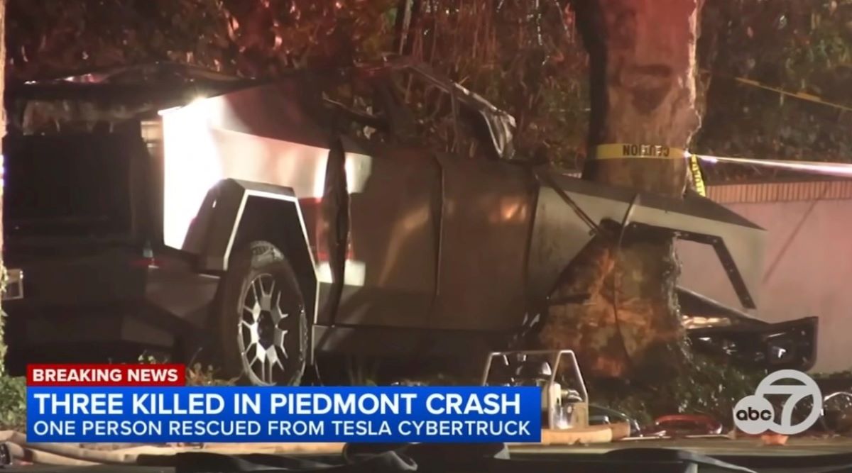 Tesla avarija pareikalavo aukų / ABC7 News