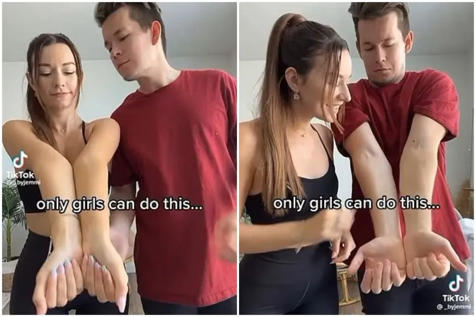 TikTok rankų iššūkis