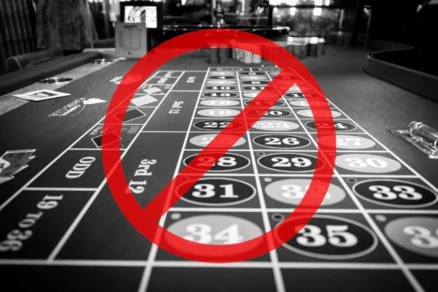 Uždrausta azartinių lošimų reklama