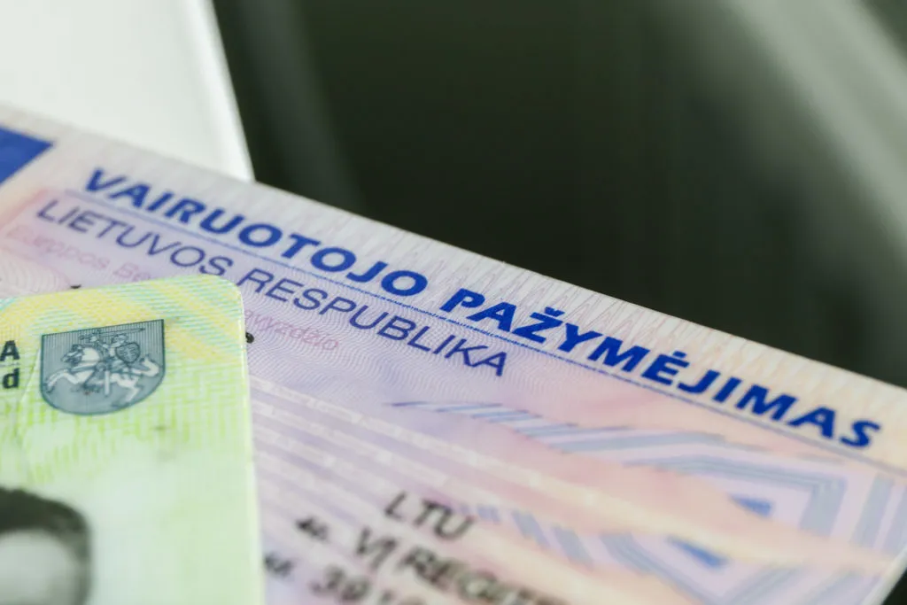 Vairuotojo pažymėjimo galiojimas