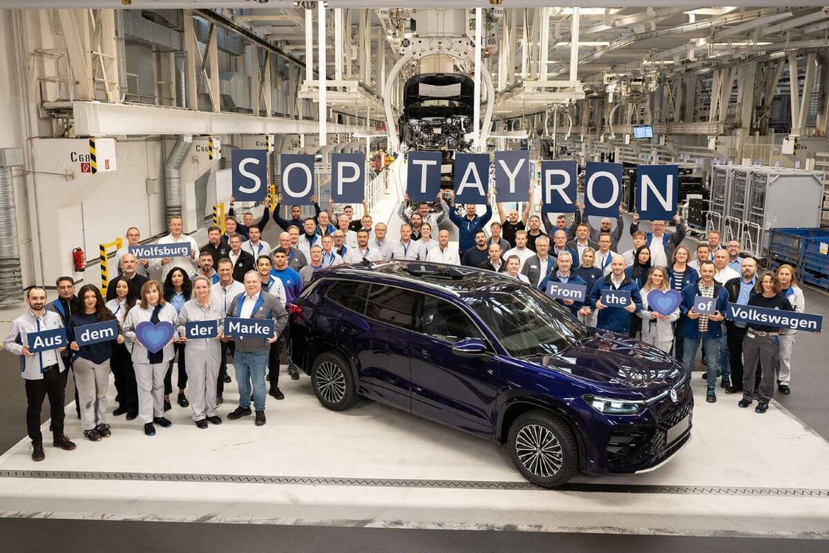 Volkswagen Tayron gamyba prasidėjo