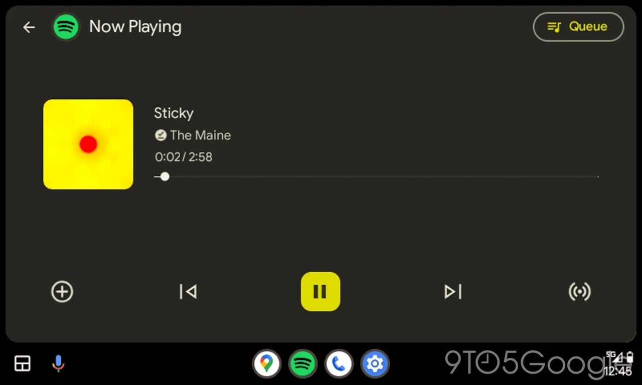 Android Auto 13.4 nauja išvaizda