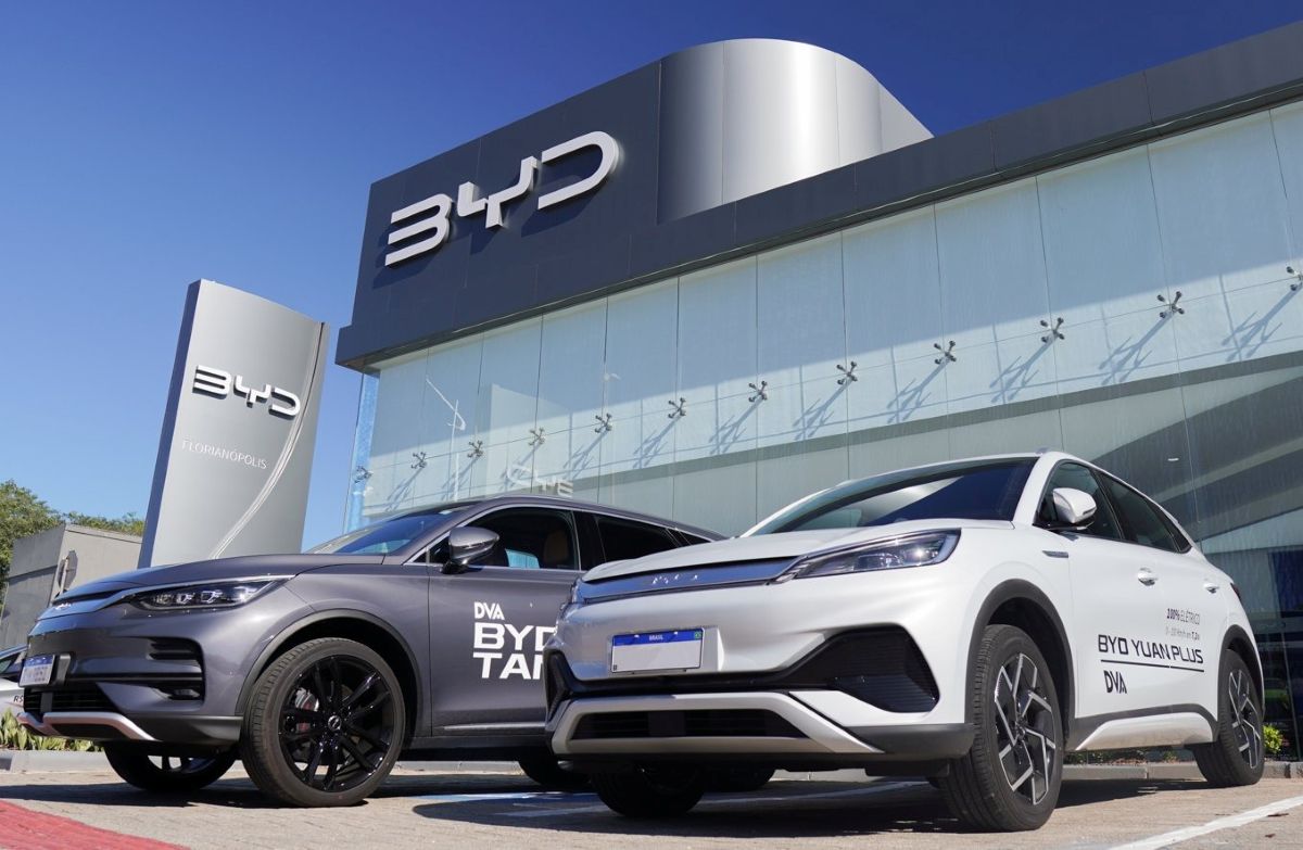 BYD stato gamyklą Brazilijoje